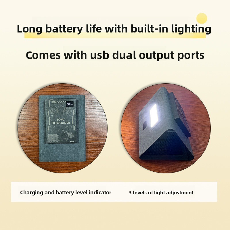 Opvouwbare zonnepaneeloplader, - Solar Emergency Charger recensie en prijs