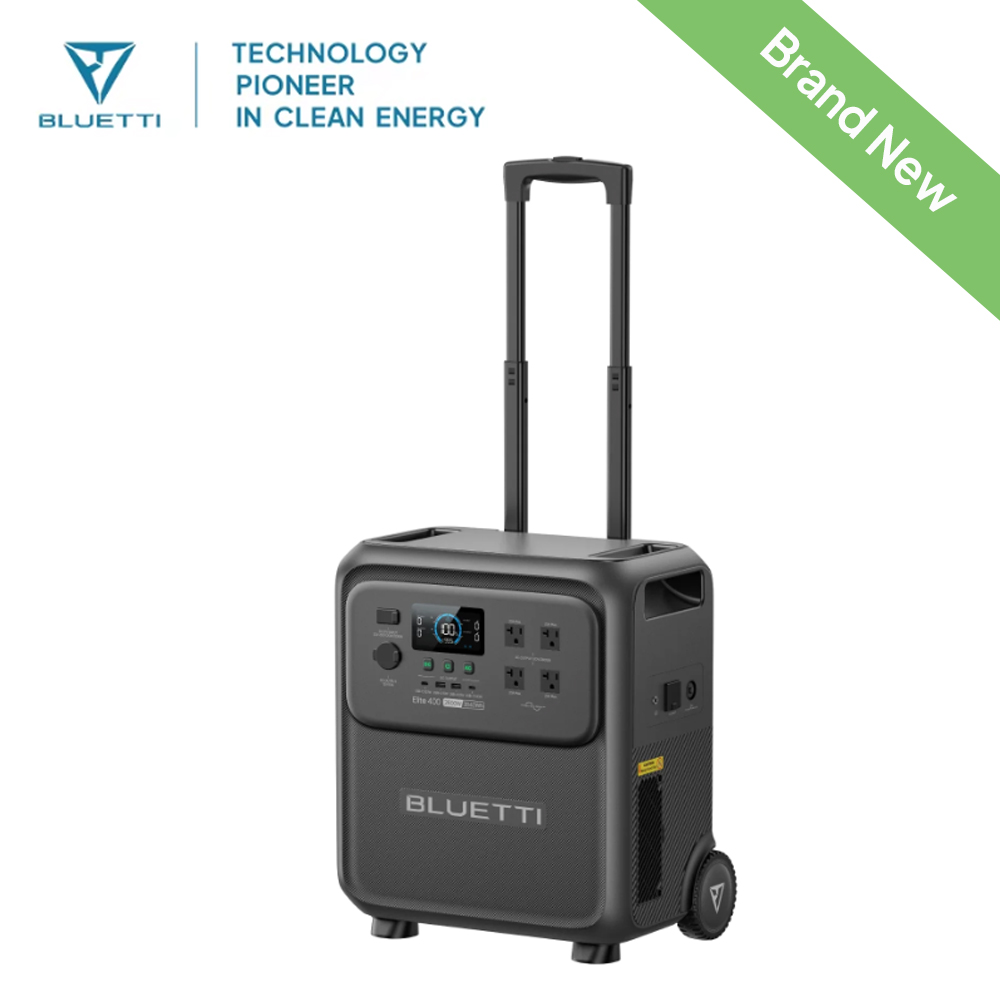 BLUETTI Elite 400 2600W 3840Wh - Solar Emergency Charger recensie en prijs